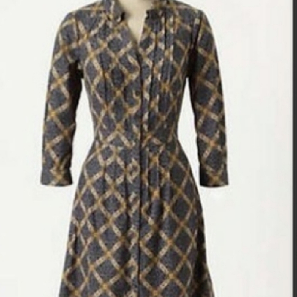 Anthropologie corduroy dress